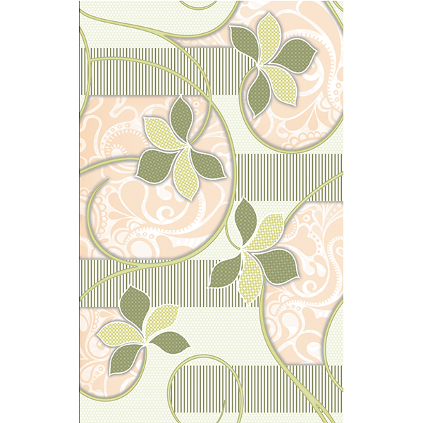 Paris Blossom Green 25x40